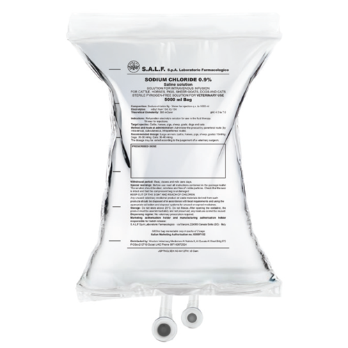 Sodium Chloride 0.9% - 5 Liters